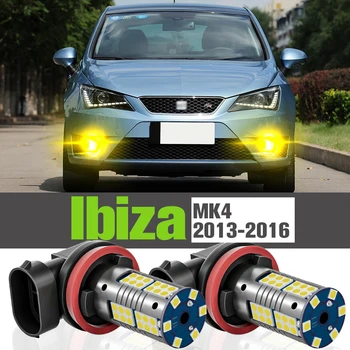 2x LED Hmlové Svetlo Príslušenstvo Lampy, Seat Ibiza 4 MK4 2013 2014 2015 2016