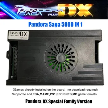 3d Pandora Saga DX Plus 5000 V 1 PCB hracej Poľa 1080/720 HDMI VGA CGA Vysoké Skóre Archív Na Pasáž Konzoly Skrine