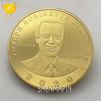 47. viceprezident usa Joe Biden Pamätné Mince Zadarmo Lietajúci Orol Výzvou Mince, Zlaté Mince, Zberateľské predmety