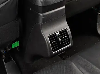 ABS Auto Centrálne Riadenie, Zadné odvzdušňovací Kryt lakťovej opierky Prieduch Panel Pre Mitsubishi Outlander 2013 2014 2015 2016 2017 2018