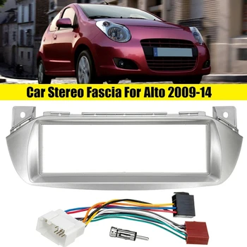 Auto Stereo Rádio Fascia ISO Leteckých Montáž Súpravy pre Suzuki Alto Pixo 2009-2014