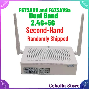 Doprava zadarmo F673AV9 Dual band FTTH Druhej strane 2.4 G+5G WIFI onú exkluzivitu Gpon Vlákniny modem Usado ONT Firmware anglický Terminálu