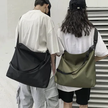 Plátno Japonsko iny hromadnej školskej študent kabelke jednoduché nákupní taška fitness bag nepremokavá brašňa pre notebook taška