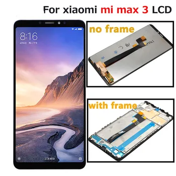 Pre XIAO Mi Max 3 LCD Displej Dotykový Displej Digitalizátorom. Montáž Náhradný Displej Pre Mi Max 3 LCD Displej s rámček Dielov