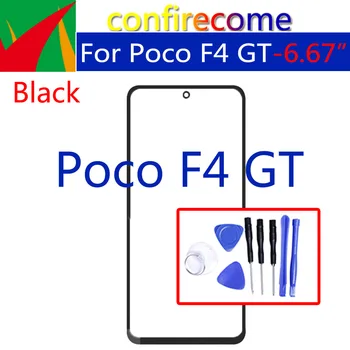 Pre Xiao Poco F4 GT Dotykový Panel Predný Vonkajšie Sklo Objektívu LCD Náhradné Sklo