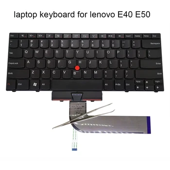 Výmena klávesnice pre IBM lenovo Thinkpad Edge 14 E40 E50 LD-84US NÁS anglický čierny notebook, klávesnica 60Y9633 60Y9669 hot predaj