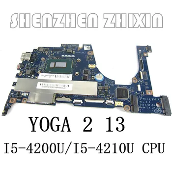 yourui pre Lenovo YOGA 2 13 Notebook Doska s I5-4200/4210 CPU 8GB RAM mainborard FRU 5B20G19207 ZIVY0 LA-A921