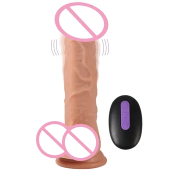 20 Rýchlosť Vibračné Dildo Bezdrôtové Diaľkové Ovládanie Realistický Penis Vibrátor pre Ženy Sexy Hračky pre Dospelých 18 Sexohop Produkty