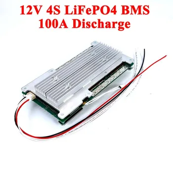 4S LiFePO4 12V BMS 3.2 V Lítiové Batérie 60A 100A 200A pre Skladovanie Energie solárny systém PCB S Rovnováhu