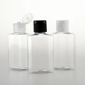 50pcs 80ml Prázdne mini PET Kozmetická Emulzia Fľaše,Plastové Krém prebaľovanie Kontajner,prázdne plastové cestovná fľaša Sprchový Gél