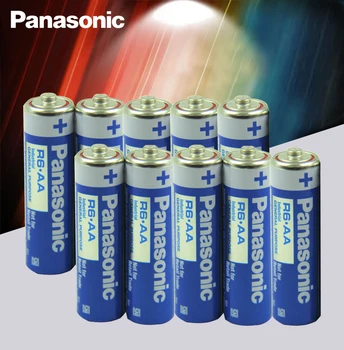 8pcs Panasonic R6 1,5 V AA Batérie, Alkalické Batérie Bez Ortuti, Suché Batérie Pre Elektrické Hračky Baterka Hodiny Myš