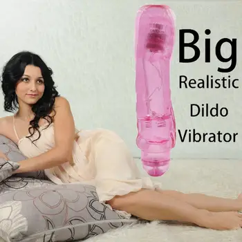  Jelly Veľké Dildo Vibrátor G-Spot pre Ženy Realistický Vibrátor Sexuálne Hračky pre Ženy Dick Penis Dospelých Sex Shop