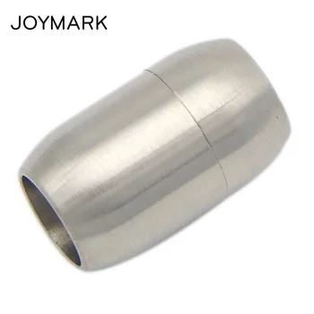 JOYMARK 8mm Diera Matný Kolo Hlavne Tvar Nerezová Oceľ Magnetické Uzávery DIY Módne Šperky Zistenia BXGC-099