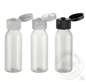 kapacita 30ml 400pcs/veľa fľaše so zaoblenými ramená, prázdne priehľadná fľaša 1oz, malé plastové fľaše