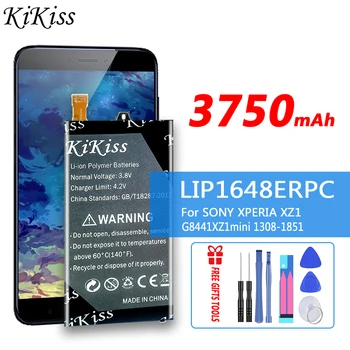 KiKiss 3750mAh LIP1648ERPC Batérie Pre Sony Xperia XZ1 kompaktný XZ1 mini XZ1mini G8441 G8441XZ1mini TAK-02K PF41 1308-1851