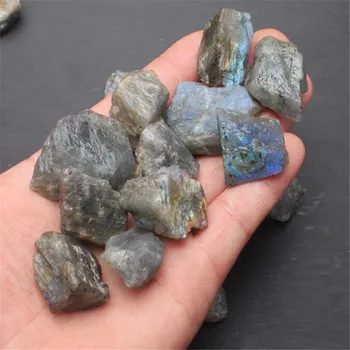 Krásne prírodné drsné šedá labradorit moonstone surový kameň na Liečenie Reiki
