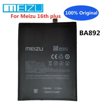 Meizu 100% Originálne BA892 3640mAh Náhradné Batérie Pre Meizu 16. Plus Chytrý Mobilný Telefón Rechargable Batérie Batérie