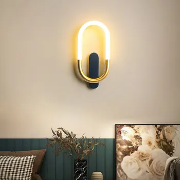 Moderný Minimalistický LED Nástenné Svietidlo Pre Domáce Obývacia Izba, Spálňa, Predsieň, dekorácie, Interiérové Osvetlenie Svietidlo Nástenné Svetlá