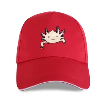 nová spp klobúk Axolotl Priateľ Legrační Karikatúra Zviera Tlače Mužov 100% Bavlna Topy Plus Veľkosť Bežné šiltovku Topy