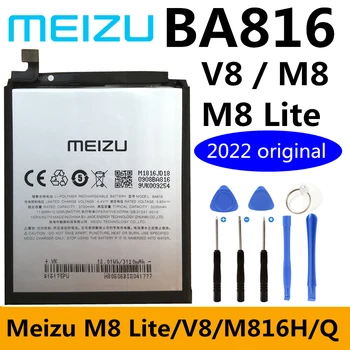 Originál Nové Kvalitné BA816 3200mAh pre Meizu V8 M8 / M8 Lite M816H M816Q Batériu Mobilného Telefónu