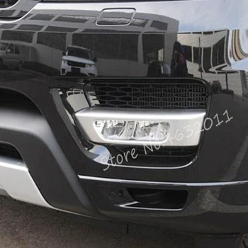 Pre Land Rover Range Šport 2013 2014 2015 ABS Chrome Auto predné hmlové Svetlo lampy Kryt Výbava Auta Styling Príslušenstvo 2ks
