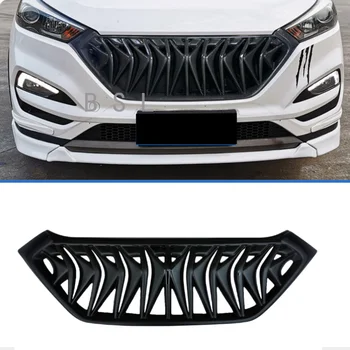 Pre NOVÝ Predný Nárazník Mriežka Hyundai Tucson Lepšiu Diamond Gril ABS Oka Maska Dekoratívny Kryt Prerobit Príslušenstvo 2015-2018