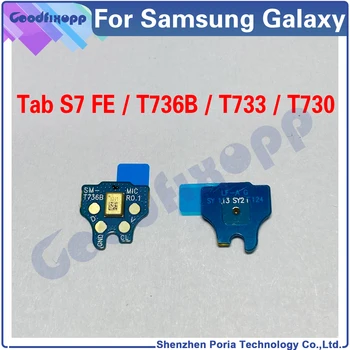 Pre Samsung Galaxy Tab S7 FE SM-T730 SM-T733 SM-T736B T730 T733 T736B S7FE Mikrofón Reproduktor Mikrofón Vysielač Náhradné