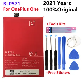 Pôvodné BLP571 Batérie Pre Oneplus 1 Jeden Plus 1 Li-ion Batéria Vysoká Kapacita 3000mAh Náhradnú Batériu Mobilného Telefónu
