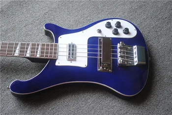 Ricken 4 reťazce 4003 vlastné Elektrické basgitary transparentná modrá rúk Ricken Elektrické basy