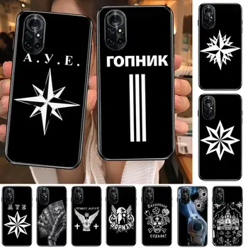 Ruská Mafia Jasné, Telefón puzdro Na Huawei Honor 20 10 9 8A 7 5T X Pro Lite 5G Black Etui Coque Hoesjes Komické Hnevať dizajn