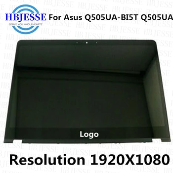 s rámom FHD 1920X1080 Pre ASUS VivoBook flip Q505 Q505UA-BI5T Q505UA IPS LCD displej dotykový LCD displej montáž 30Pins