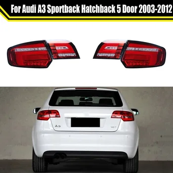 Strih Pre Audi A3 Sportback Hatchback 5 Dverí 2003-2012 LED Zase Signál Šírka Svetlo Zadné zadné Svetlo Montáž Brzdy Zadnej strane Čítanie