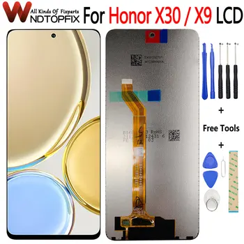 Testované Na Huawei Honor X30 LCD AKÉKOĽVEK-AN00 Dotykový Displej Digitalizátorom. Montáž Náhradných Dielov Pre Česť X9 X9 5G LCD Displej