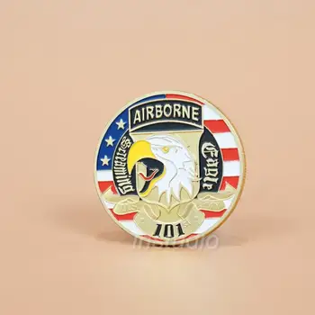 Výzva Mince USA 101st Airborne Division Pamätné Mince American Suvenír Mince