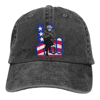 Zábava Bernie Sanders Slávnostné Posedenie V Studenej Mitten šiltovku kovbojský klobúk, čiapku Kovboj v tomto článku Klobúky Mužov a žien čiapky