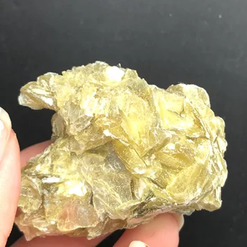 Čistý prírodný flavanite crystal hrubých kamenných minerálnych blok vzorky umelecké diela reiki liečenie meditácie